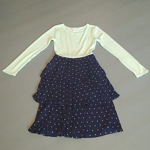 LuLaRoe crewneck tiered dress